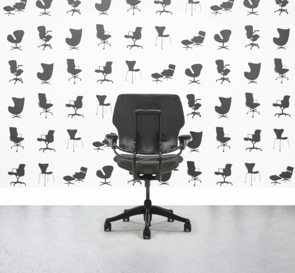 Refurbished Humanscale Freedom Low Back Task Chair - Sombrero - Black Frame - Corporate Spec 4
