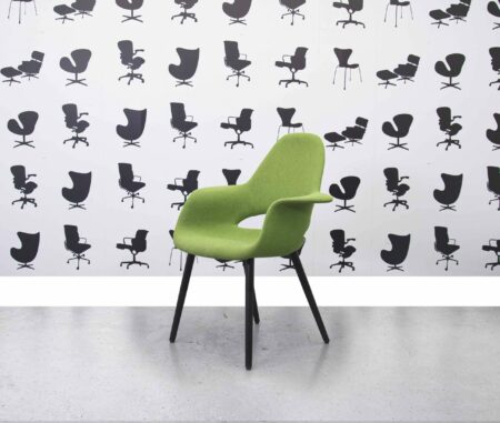 Refurbished Vitra Organic Chair low back - Grass Green - Corporate Spec 3