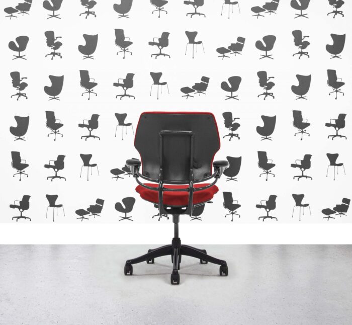 Refurbished Humanscale Freedom Low Back Task Chair - Paseo - Black Frame - Corporate Spec - Corporate Spec 3