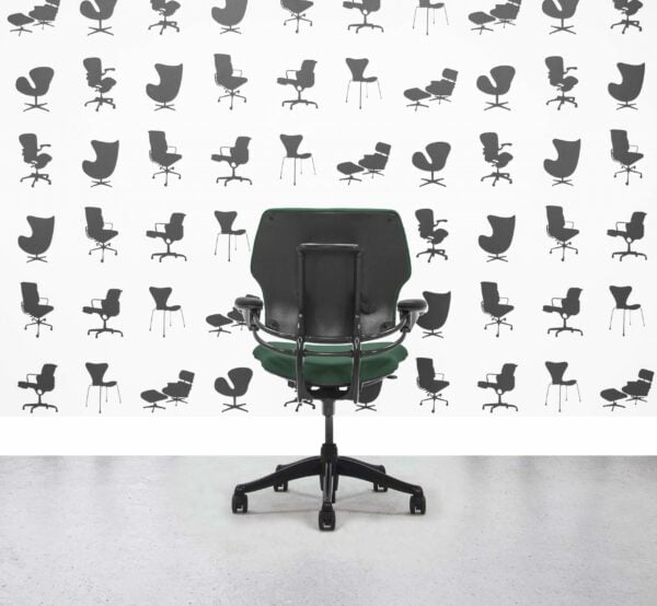 Refurbished Humanscale Freedom Low Back Task Chair - Taboo - Black Frame - Corporate Spec 3