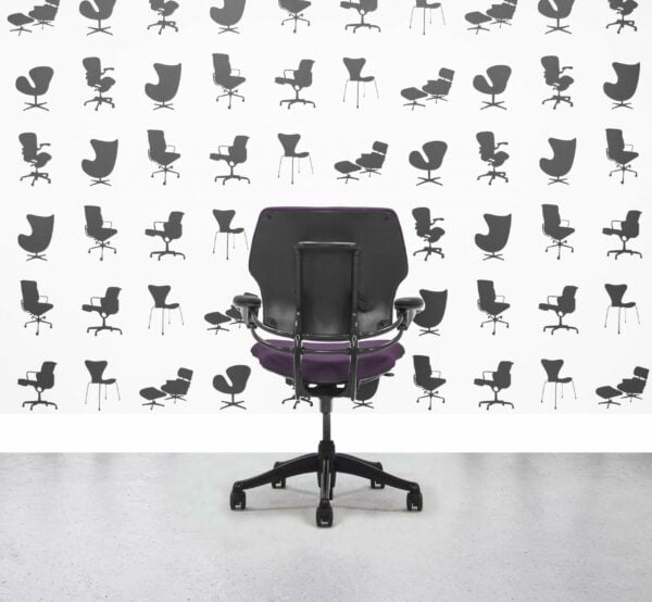 Refurbished Humanscale Freedom Low Back Task Chair - Tarot - Black Frame - Corporate Spec 3