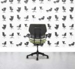 Refurbished Humanscale Freedom Low Back Task Chair - Apple - Black Frame - Corporate Spec 3