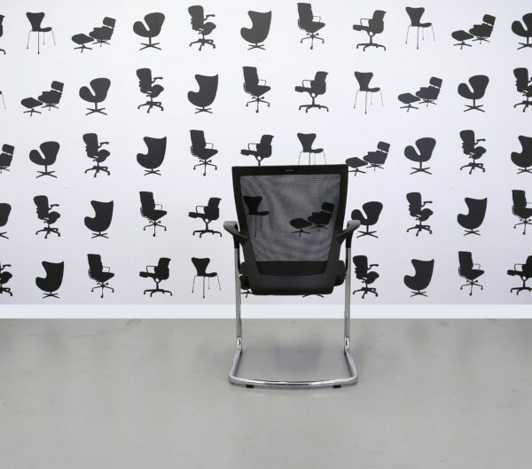 Refurbished Techo Sidiz T50 Meeting Chair - Black Fabric