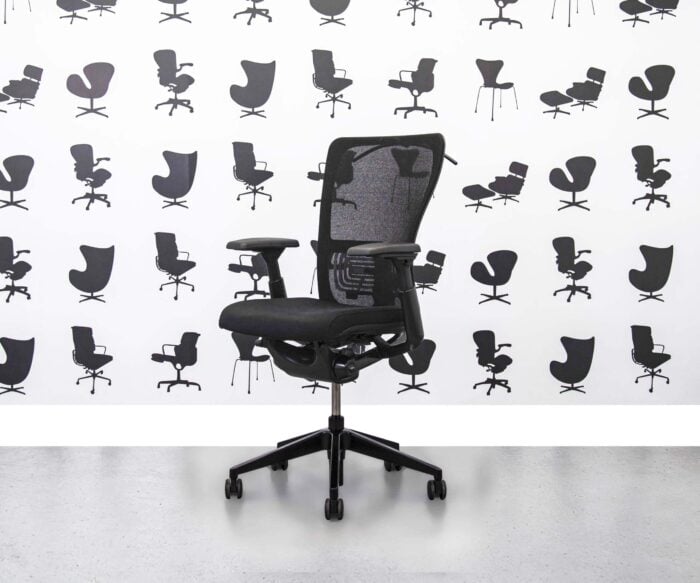 Refurbished Haworth Zody Desk Chair - Black - Corporate Spec 3