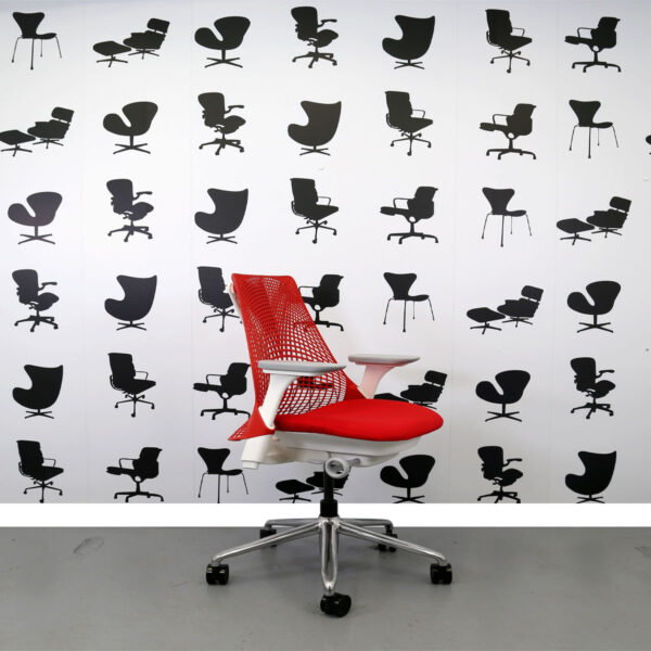 Herman Miller Sayl Chair - Red