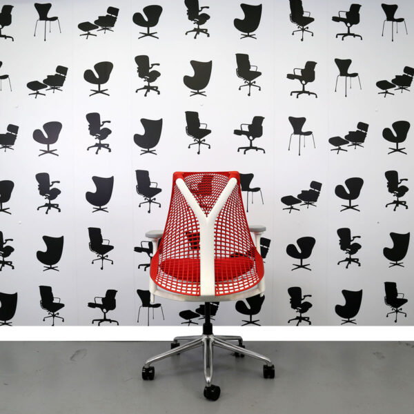 Herman Miller Sayl Chair - Red