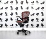 Refurbished Herman Miller Aeron Size C Office Chair with Red Mesh - Corporate Spec 3