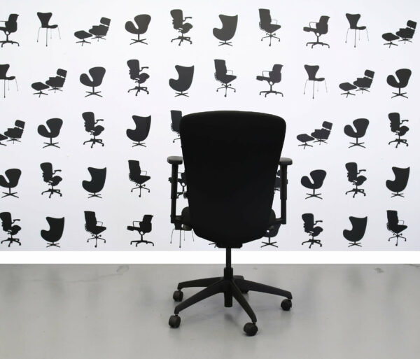 Refurbished Boss Design - Move - Black Fabric Seat - Black Fabric Back