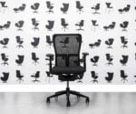 Refurbished Haworth Zody Desk Chair - Mesh Black - Corporate Spec
