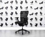 Refurbished Haworth Zody Desk Chair - Mesh Black - Corporate Spec 1
