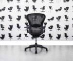 Refurbished Herman Miller Aeron Size C Office Chair - Graphite Frame - Black Wave Mesh - Corporate Spec2
