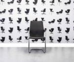 Refurbished Kusch Co Uni Verso 2130 Cantilever stacking armchair - Black - Corporate Spec