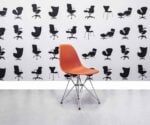 Refurbished Vitra Charles Eames DSR Chair - Poppy Red - Corporate Spec 1