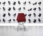 Refurbished Vitra Charles Eames DSR Chair - Poppy Red - Corporate Spec 3