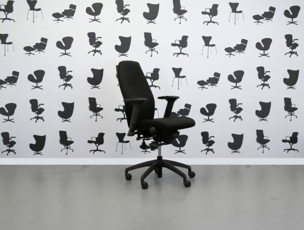 Refurbished Posturite Chair - Black Fabric