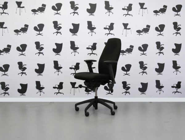 Refurbished Posturite Chair - Black Fabric