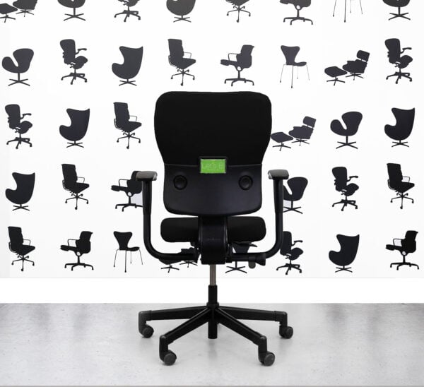 Refurbished Steelcase Lets B Chair – Standard Back – Black - Corporate Spec 3