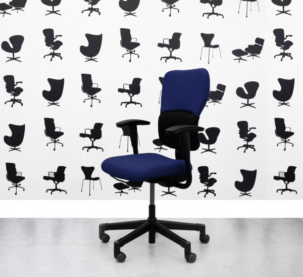Refurbished Steelcase Lets B Chair - Standard Back - Costa YP026 - Corporate Spec 2