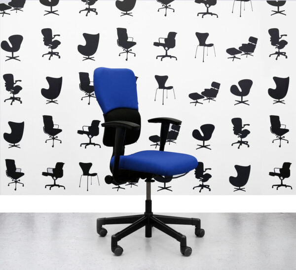 Refurbished Steelcase Lets B Chair - Standard Back - Curacao YP005 - Corporate Spec 1