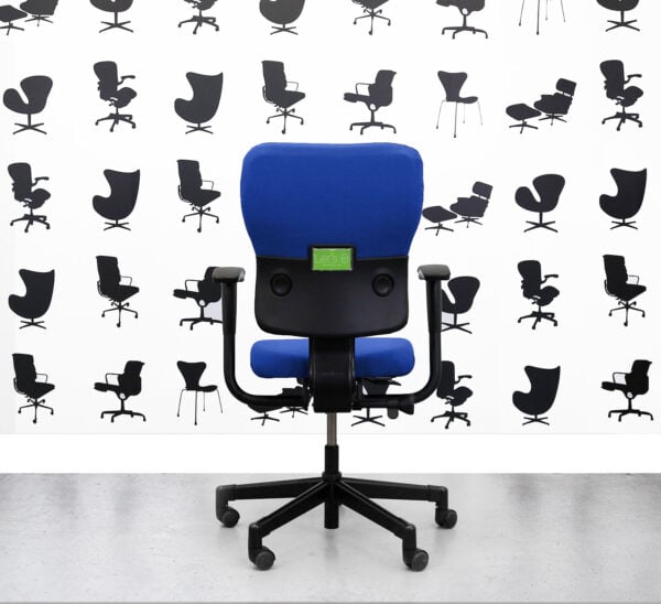 Refurbished Steelcase Lets B Chair - Standard Back - Curacao YP005 - Corporate Spec 2