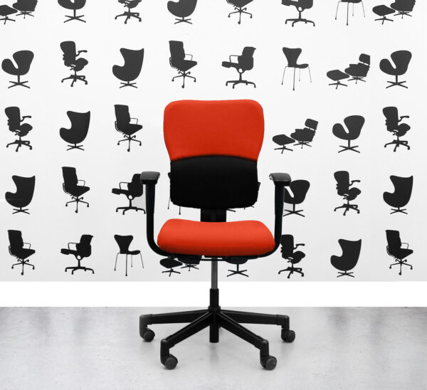 Refurbished Steelcase Lets B Chair – Standard Back – Lobster - Corporate Spec