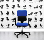 Refurbished Steelcase Lets B Chair - Standard Back - Scuba YP082 - Corporate Spec