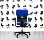 Refurbished Steelcase Lets B Chair - Standard Back - Scuba YP082 - Corporate Spec 1