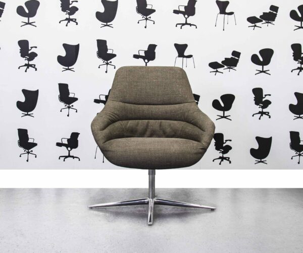 Refurbished Walter Knoll Kyo Lounge Chair - Timber - Corporate Spec
