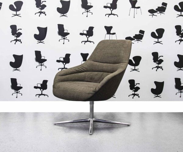 Refurbished Walter Knoll Kyo Lounge Chair - Timber - Corporate Spec 2