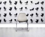 Refurbished Vitra Charles Eames DSR Chair - White - Corporate Spec 3