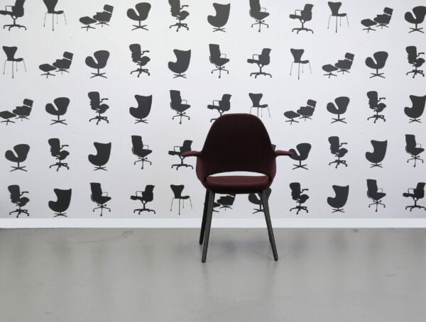 Refurbished Vitra Charles Eames Organic Meeting Chair - Purple