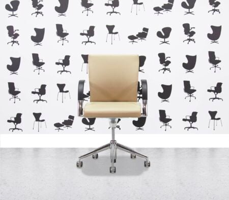 Kusch Co,Refurbished,9230,Cantilever Armchair,versatile seating,stacking chair,second hand,2nd hand,used like new