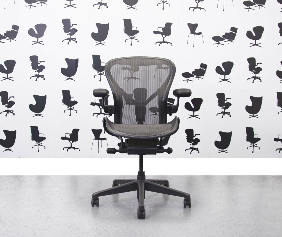 Refurbished Herman Miller Aeron Remastered - Size C - Full Spec - Posture Fit SL - Corporate Spec