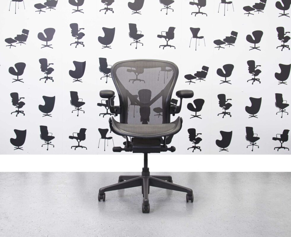 Refurbished Herman Miller Aeron Remastered - Size A - Full Spec - Posture Fit SL - Corporate Spec