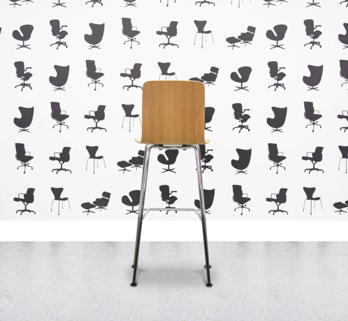 Refurbished Vitra HAL PLY Stool - High - Corporate Spec 3