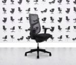 Gerenoveerde Herman Miller Verus stoel - Triflex rugleuning - Zwart - Corporate Spec 3