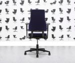 Refurbished BMA Axia 2.3 High Back Office Chair - Blue Fabric - Corporate SPec 2