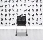 Gereviseerde Humanscale Cinto stapelbare stoel met wielen - Aluminium onderstel - Zwart - Corporate Spec 2