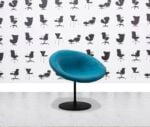 Refurbished Artifort - Globe Lounge Chair - Blue Fabric - Corporate Spec 3