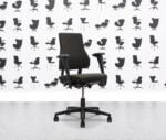Gereviseerde BMA Axia 2.2 bureaustoel met middelhoge rugleuning - zwart - Corporate Spec 3