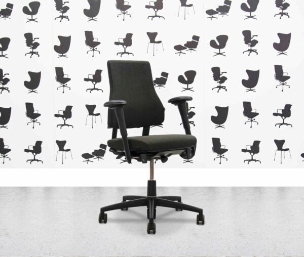 Gereviseerde BMA Axia 2.2 bureaustoel met middelhoge rugleuning - zwart - Corporate Spec 3