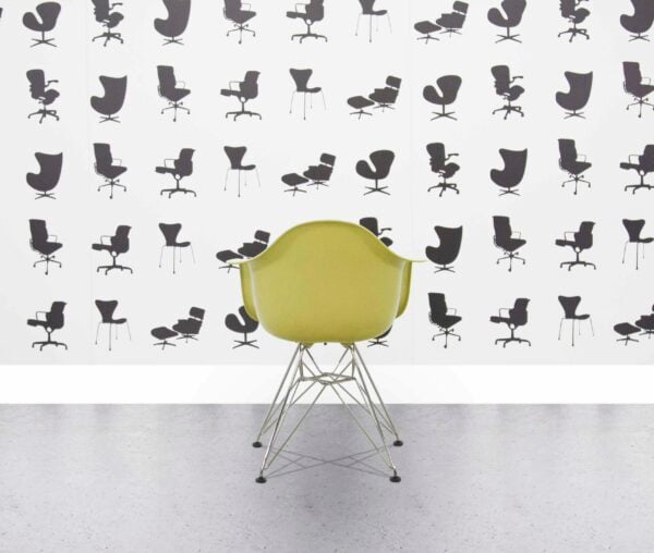 Refurbished Vitra Charles Eames DAR Chair - Pastel Green - Corporate Spec 2