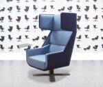 Gereviseerde Buzzi Space BuzziMe Loungestoel - Lichtblauw - Corporate Spec 1