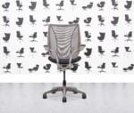 Refurbished Humanscale Liberty Task Chair - Grey Mesh - Black Seat - Corporate Spec 2