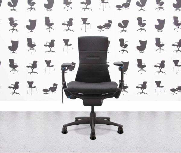 Refurbished Herman Miller x Logitech G - Embody Gaming Chair - Grey Seat and Frame