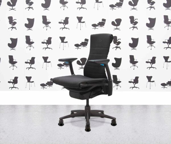Refurbished Herman Miller x Logitech G - Embody Gaming Chair - Grey Seat and Frame