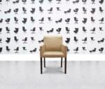 Refurbished Keilhauer Conference Chair - Wooden Legs - Beige Leather - Corporate Spec