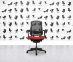 Refurbished Herman Miller Celle Chair - Black Frame - Calypso Fabric Seat - Corporate Spec