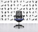 Refurbished Herman Miller Celle Chair - Black Frame - Costa Fabric Seat - Corporate Spec