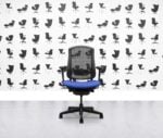 Refurbished Herman Miller Celle Chair - Black Frame - Curacao Fabric Seat - Corporate Spec